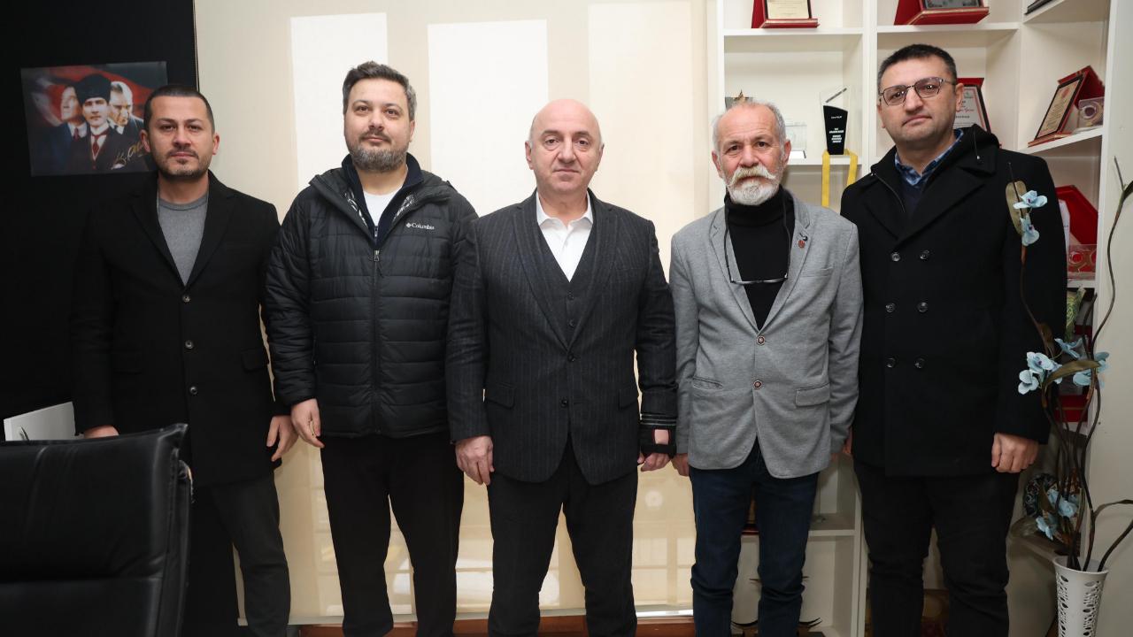 Başkan Bıyık'tan gazetemize 22. yıldönümü ziyareti