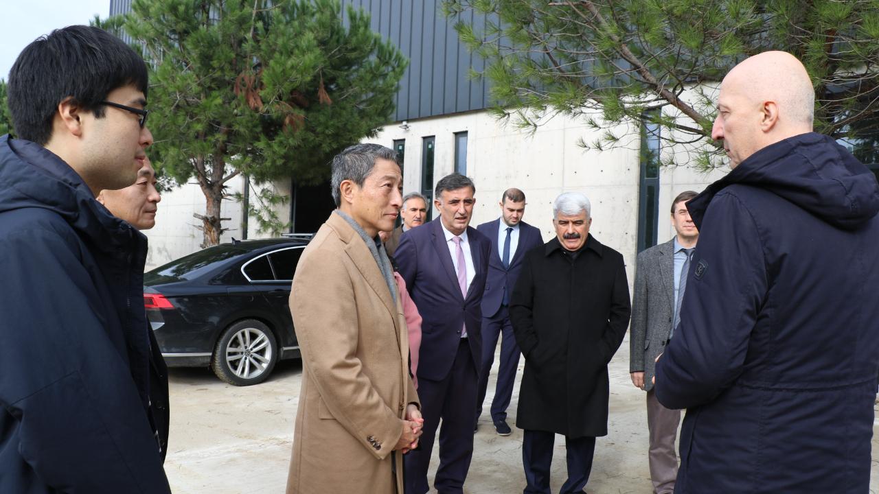 Japonlar Gebze Teknik Üniversitesi'ndeki MARTEST'te inceleme yaptı