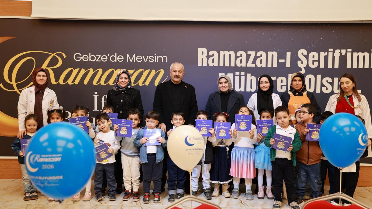 Gebze’de Mevsim Ramazan Etkinliği: Çocuklar Tekne Orucu Geleneğini Öğrendi