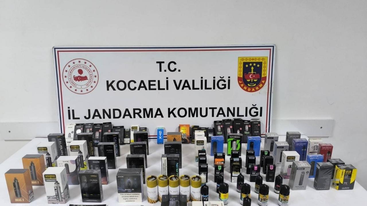 775 bin TL’lik ısıtılmış tütün ve elektronik sigara ele geçirildi