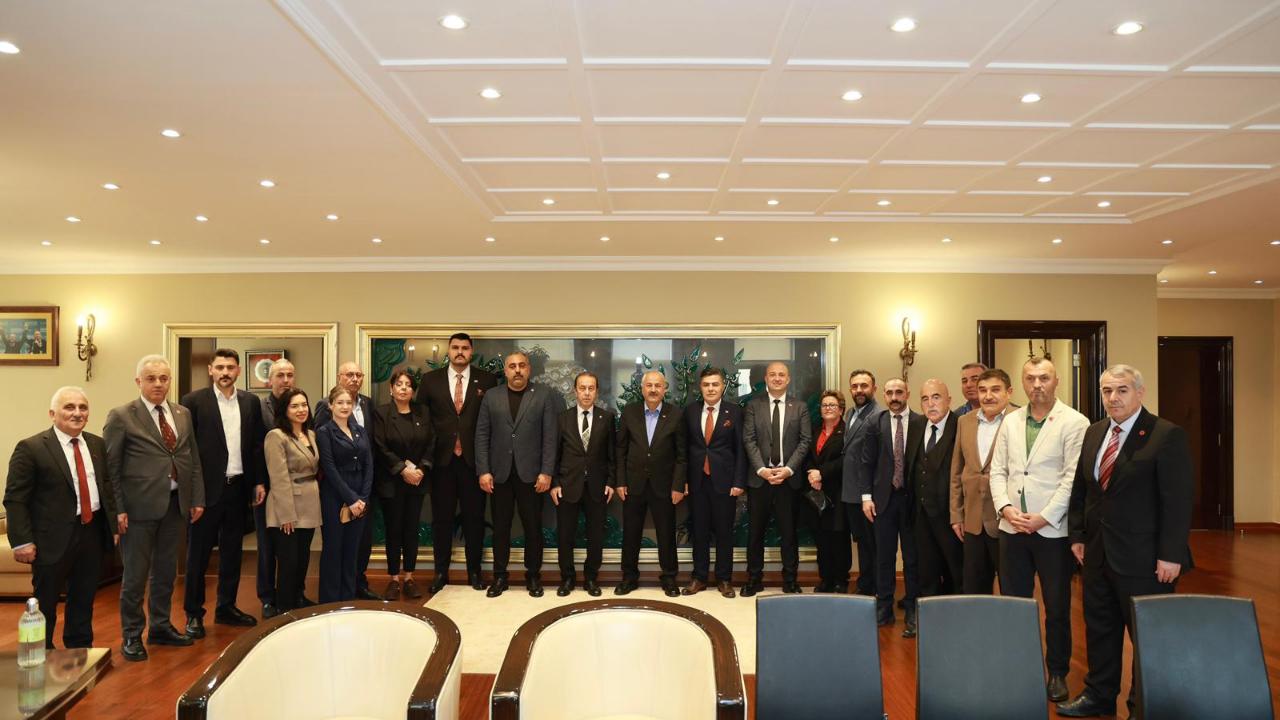 Mhp Kocaeli Teşkilatından Başkan Büyükgöz’e Ziyaret