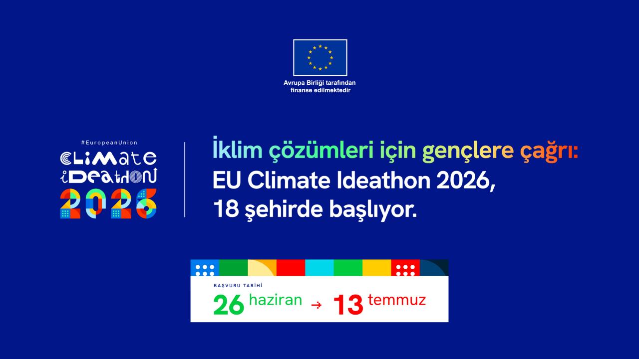 AB İklim Fikir Maratonu 2026 Başvuruları Başladı!