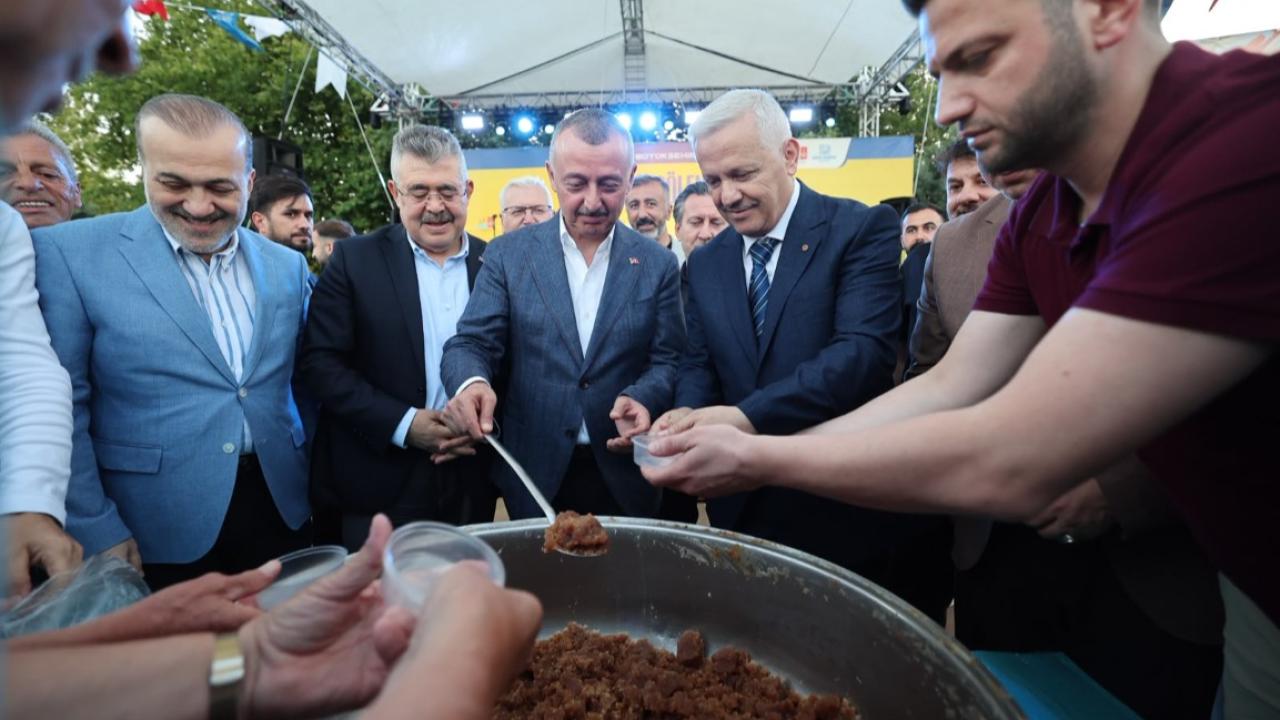Başkan Büyükakın da katıldı: Helva Şöleni’ne muhteşem final