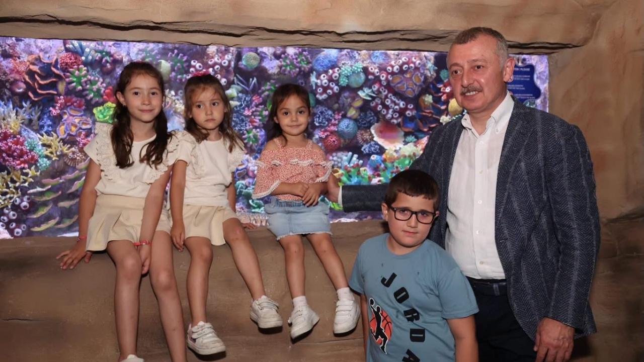 Büyükakın’dan çocuklarla dolu bir gün