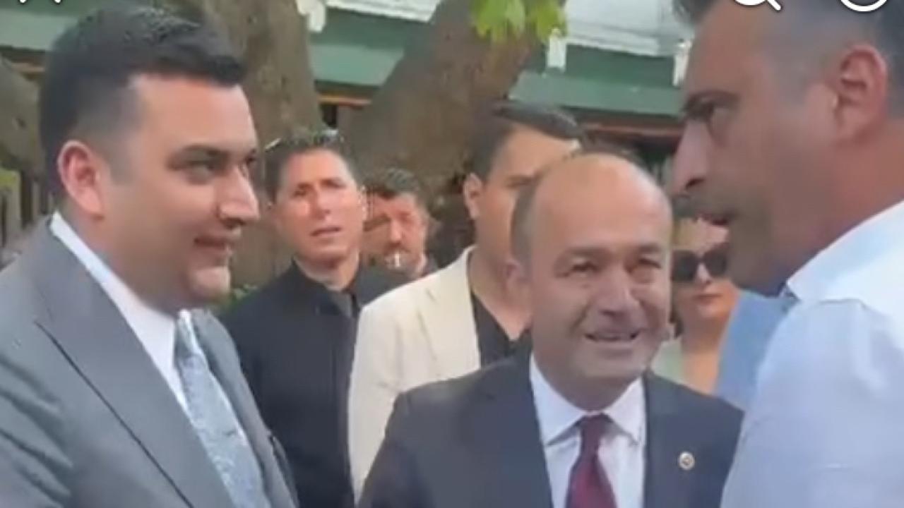 CHP’li Karabat’ın Darıca ziyaretinde gergin anlar yaşandı