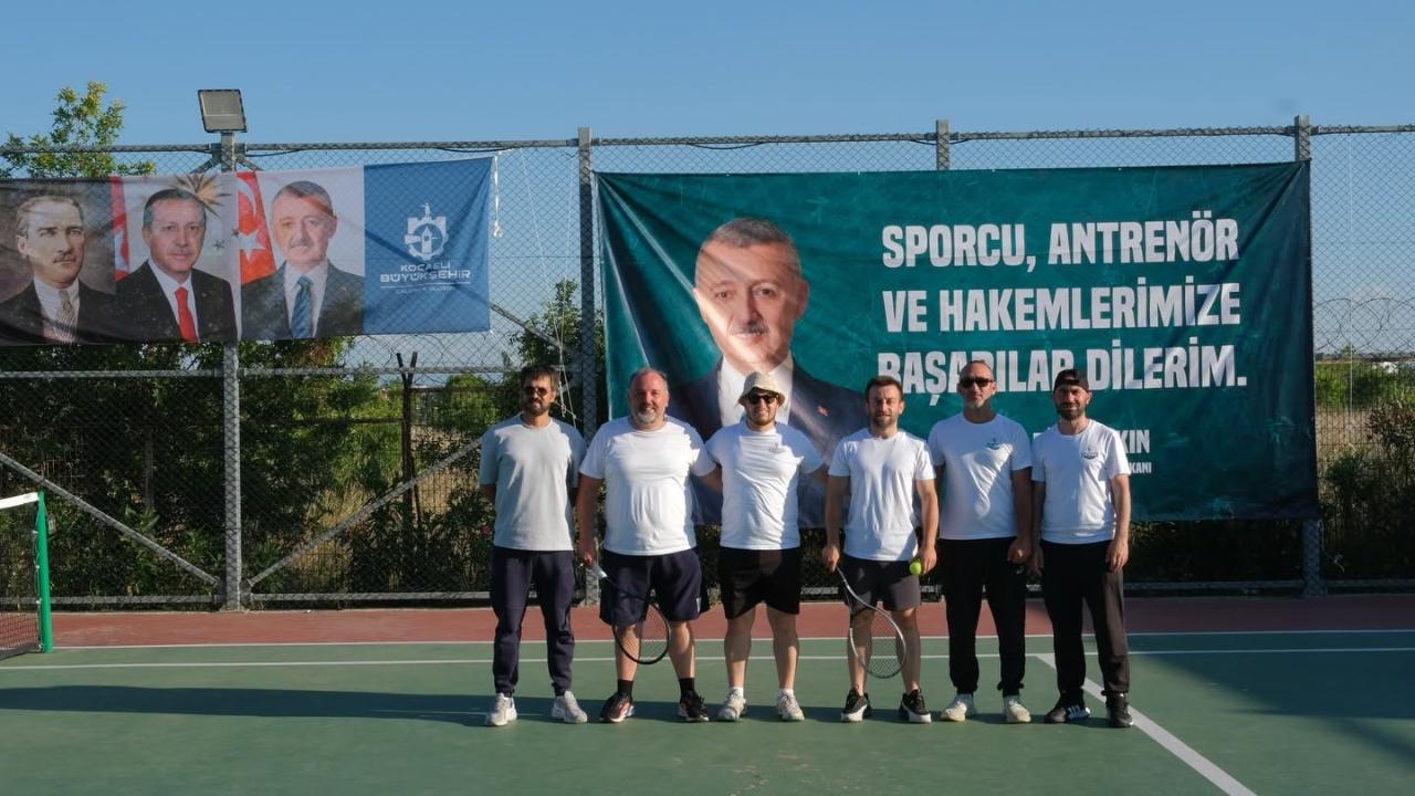 Herkes İçin Spor Tenis Turnuvası başladı