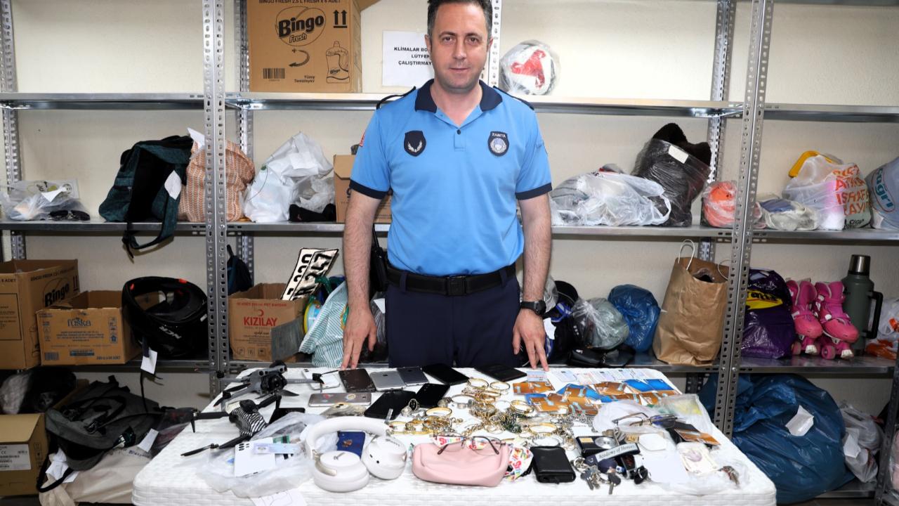 Kayıp eşyaların güvenli adresi: Büyükşehir Zabıtası