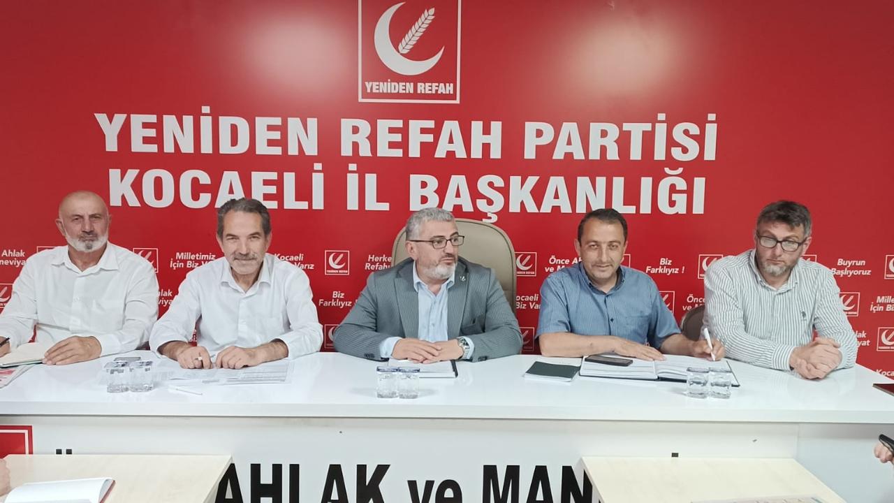 Kocaeli Yeniden Refah Partisi'nden Trafik Cezaları ve Radar Uygulamalarına Tepki