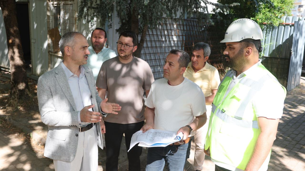 Özgürlük Mahallesi’nin yeni bilgi evi ve aile sağlığı merkezi yükseliyor