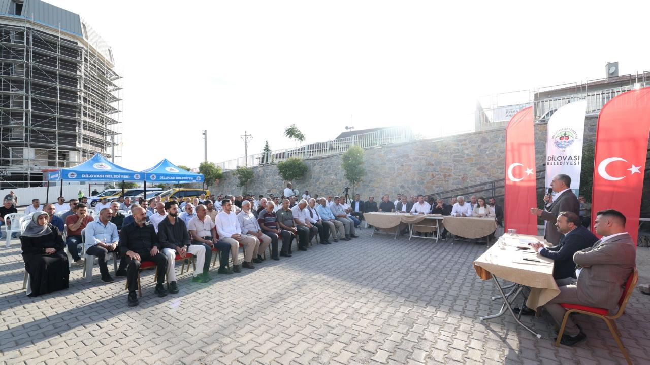 VATANDAŞ SORDU, BAŞKAN CEVAPLADI: DİLİSKELESİ’NDE HİZMET VE İSTİŞARE BULUŞMASI