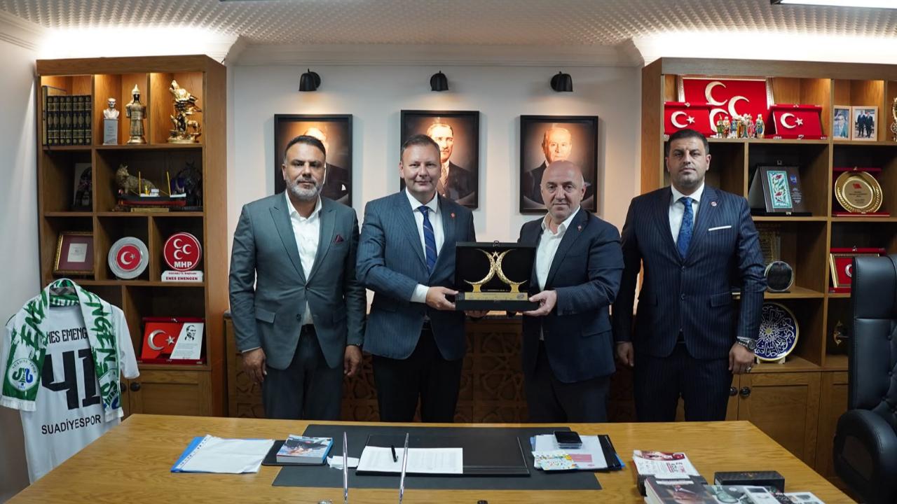Başkan Bıyık’tan Başkan Emengen’e hayırlı olsun ziyareti!