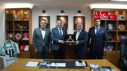 Başkan Bıyık’tan Başkan Emengen’e hayırlı olsun ziyareti!