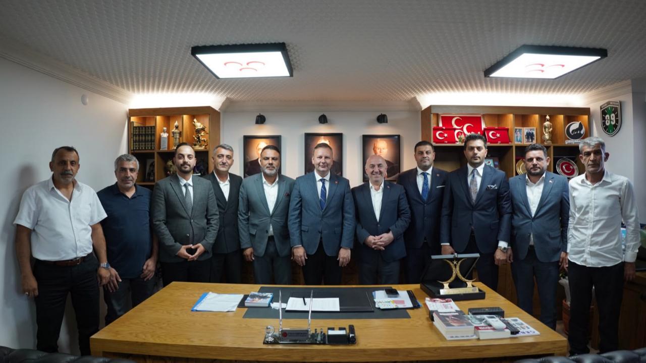 Başkan Bıyık’tan Başkan Emengen’e hayırlı olsun ziyareti!