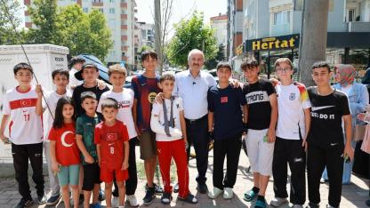 Başkan Büyükgöz Arapçeşme Esnafıyla Bir Araya Geldi