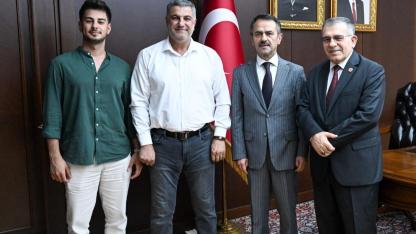 Darıcalı Muhtarlardan Vali Aktaş’a anlamlı ziyaret