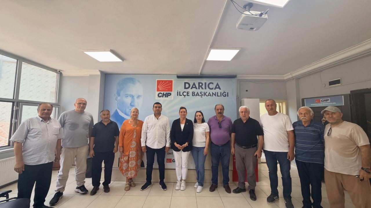 İYİ Parti Darıca'dan Özaltan’a destek ziyareti