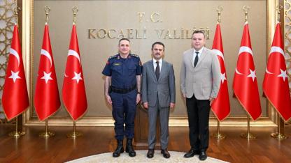 Jandarma Asayiş Vakfı Genel Müdürü İbrahim Güven’den Vali Aktaş’a Ziyaret