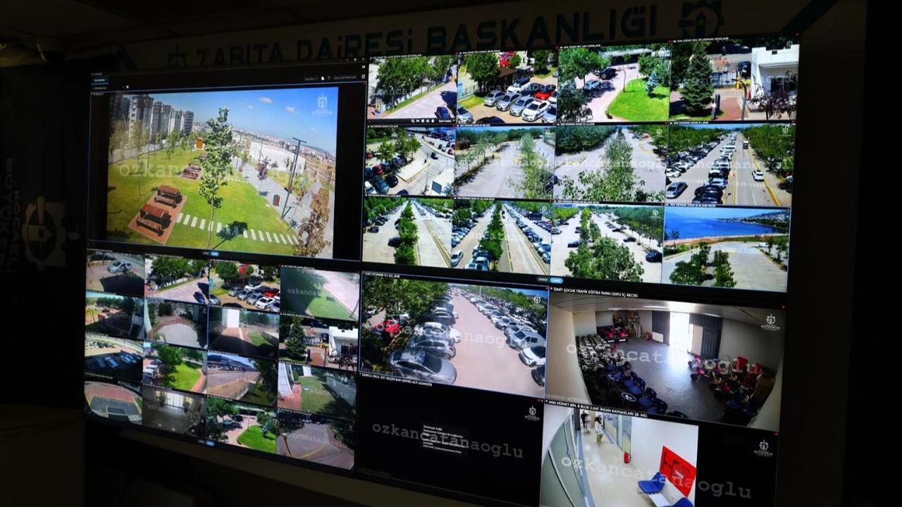 Kameralar ve ekipler iş başında, güvenlik zirvede