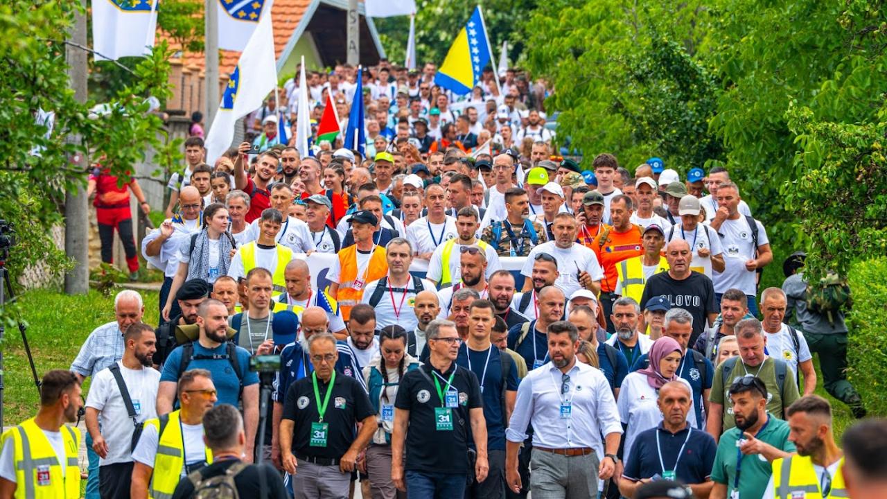 “Marş Mira Barış” yürüyüşüne Büyükşehir İmzası