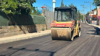 Pelitli Atatürk Caddesi’nde Asfalt Çalışması Tamamlandı