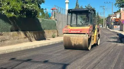 Pelitli Atatürk Caddesi’nde Asfalt Çalışması Tamamlandı